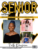 Senior Magazine Cover- Digital