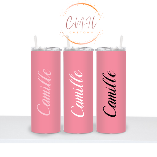 Pink 20 oz Tumbler