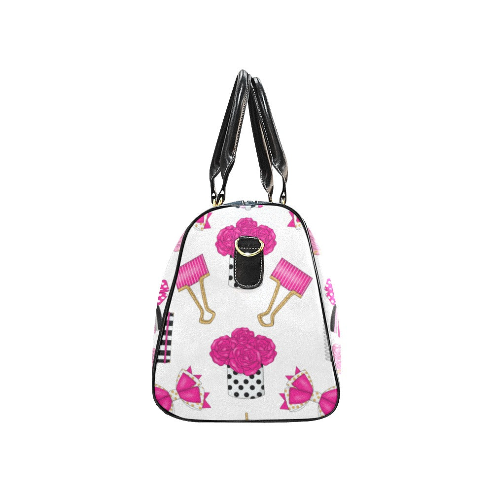 Girly Girls Travel New Waterproof Travel Bag/Large (Model 1639)